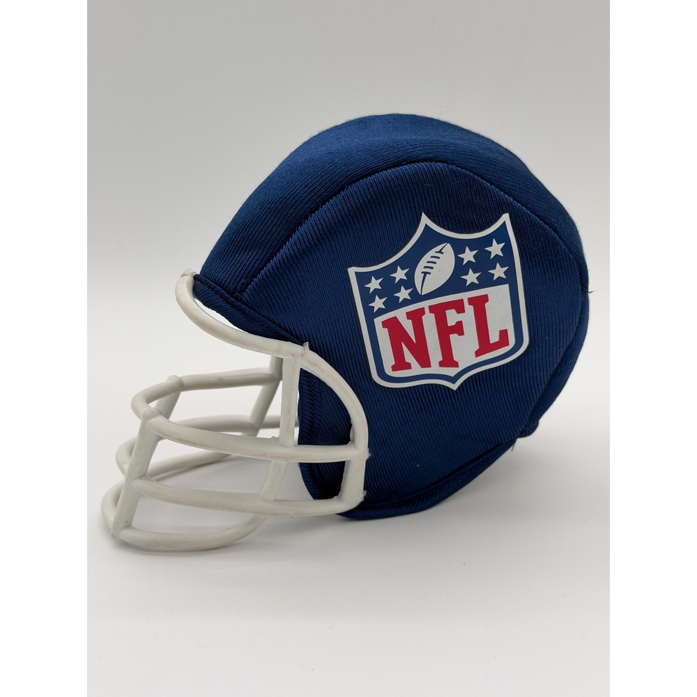 Build-a-Bear NFL Football Helmet Hat Navy Blue Shield Logo Plush Toy Clothes